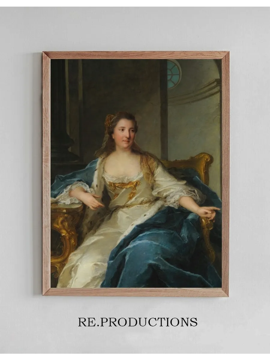 Portrait of Charlotte de Hesse - Rheinfels (1714 - 1741), Princess of Cond