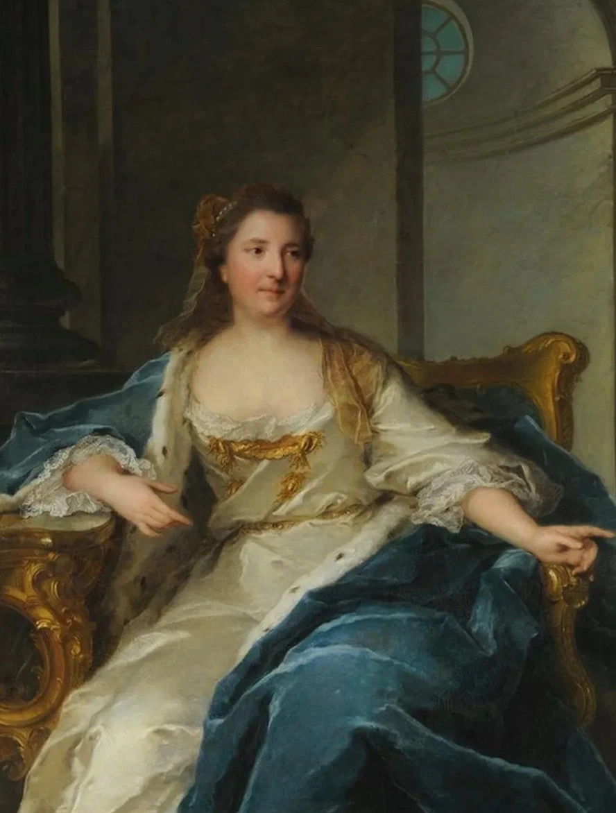 Portrait of Charlotte de Hesse - Rheinfels (1714 - 1741), Princess of Cond