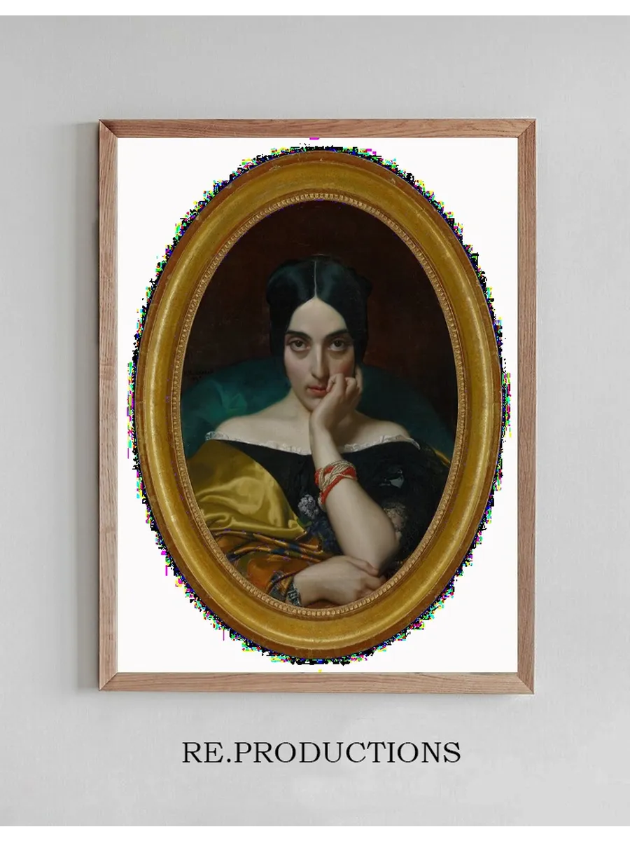 Portrait of Cl mentine (Mrs. Alphonse) Karr