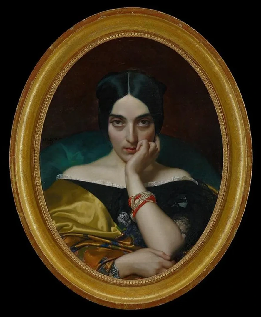 Portrait of Cl mentine (Mrs. Alphonse) Karr