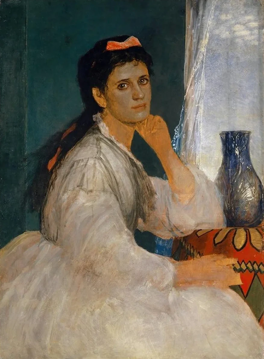 Portrait of Clara B cklin, Eldest Daughter of the Artist