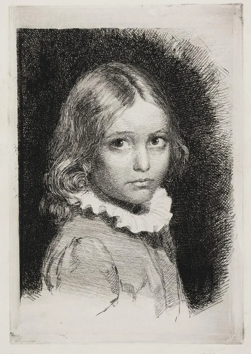 Portrait of Clara Emilie Rose Bloch