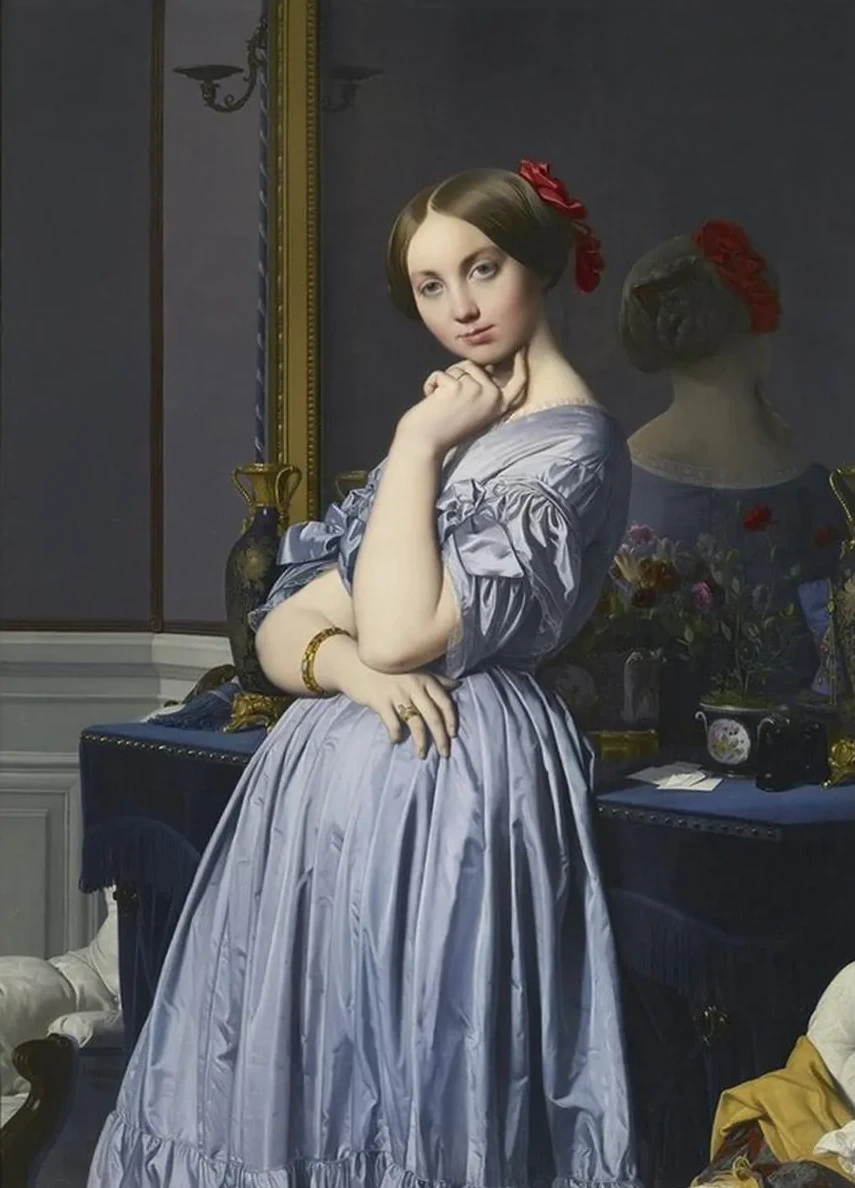 Portrait of Comtesse D Haussonville