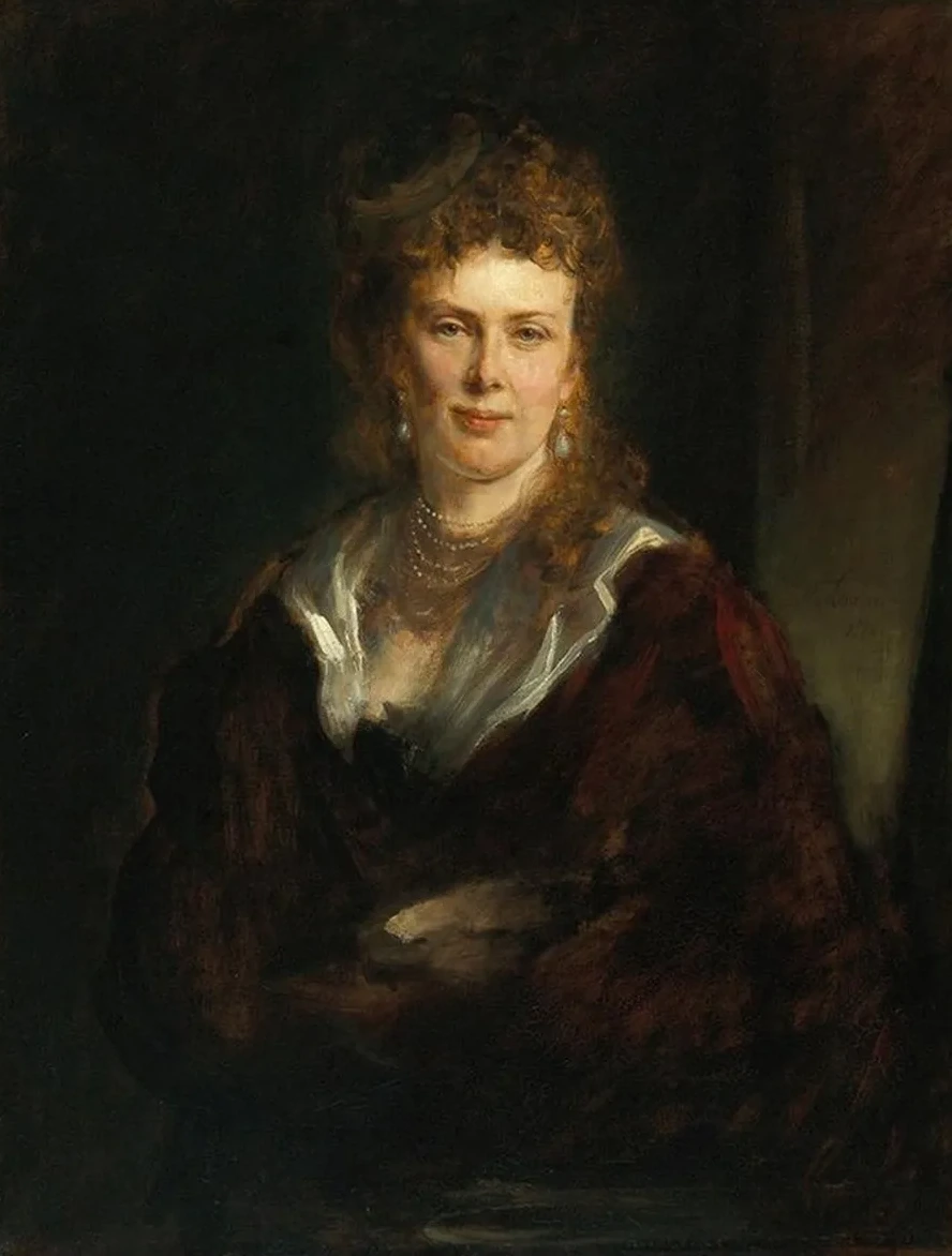 Portrait of Countess Elisabeth Sayn - Wittgenstein - Sayn, (1845 1883)