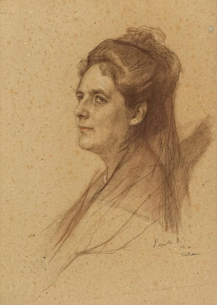 Portrait of Countess Therese Brockdorff, N E von Lo N (1846 1924)