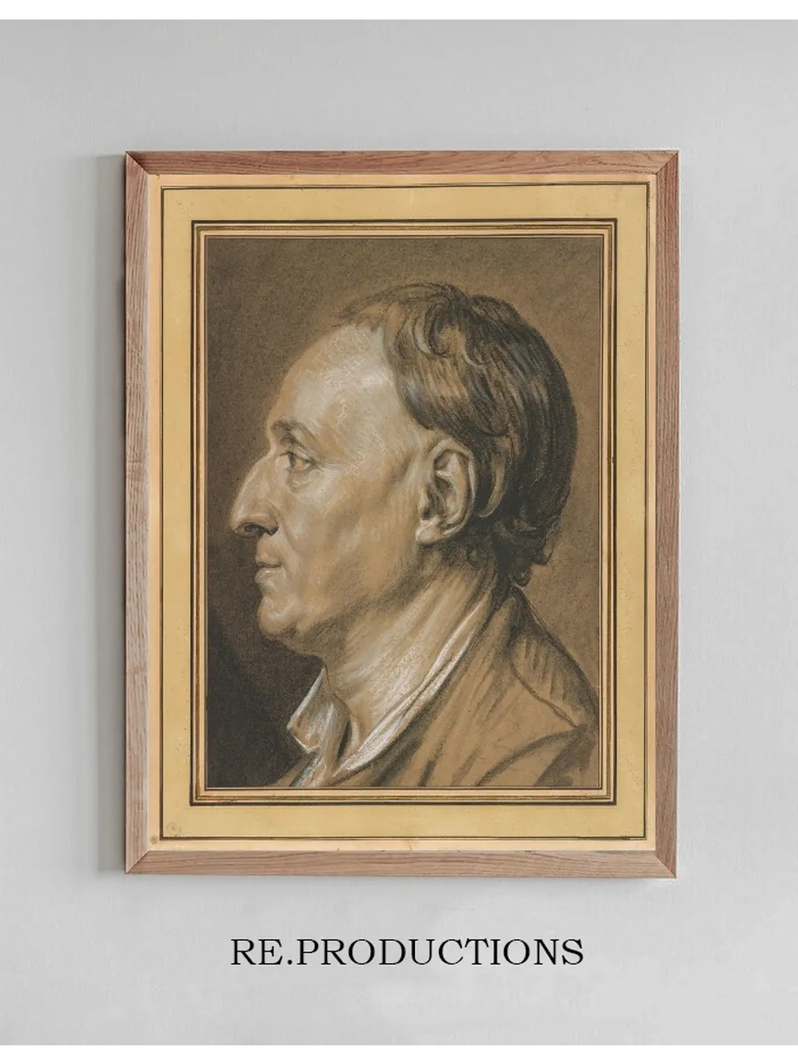 Portrait of Denis Diderot (1713 - 1784)