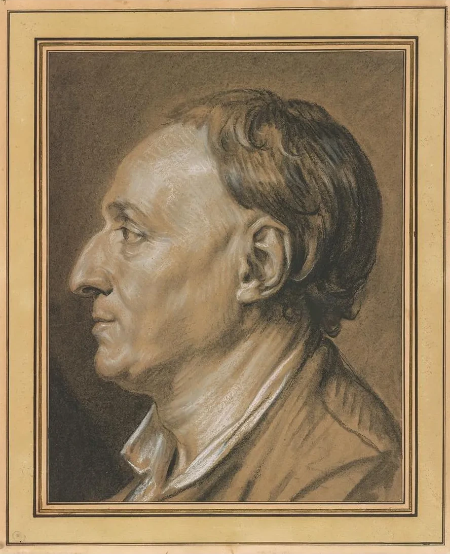 Portrait of Denis Diderot (1713 - 1784)