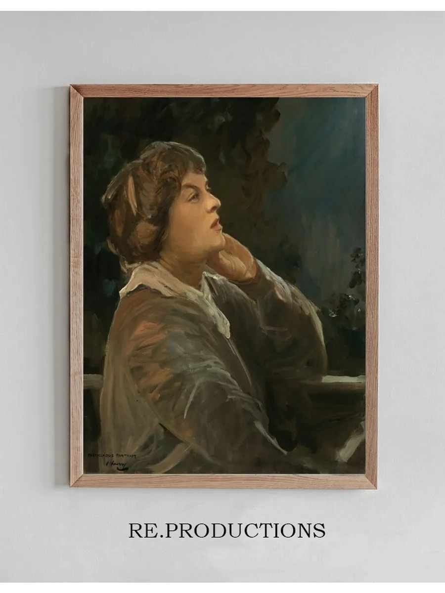 Portrait of Dora Sigerson (Mrs Shorter) (c.1870 - 1918), Poet