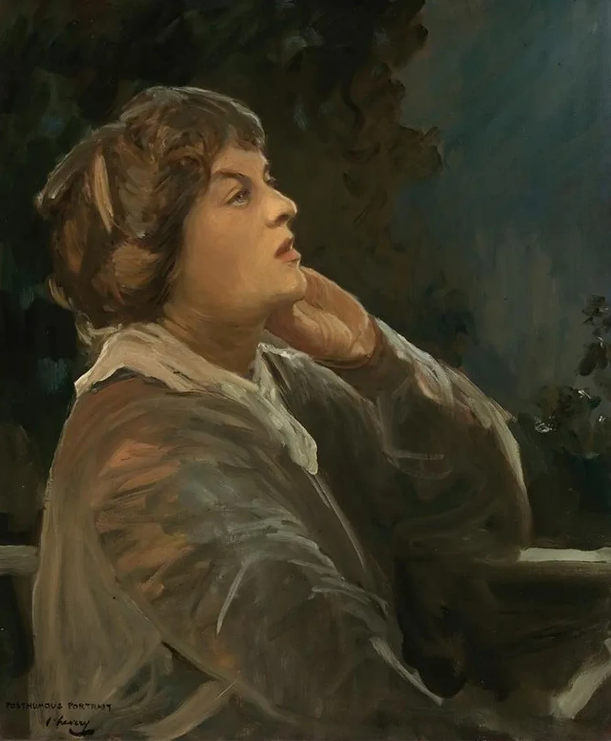 Portrait of Dora Sigerson (Mrs Shorter) (c.1870 - 1918), Poet