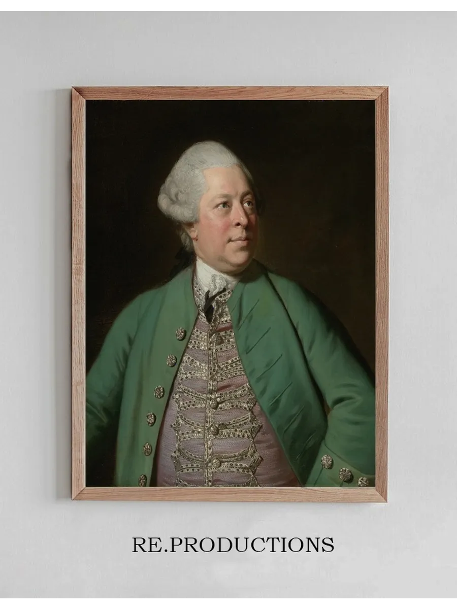 Portrait of Edward Holden Cruttenden (1720 - 1771)