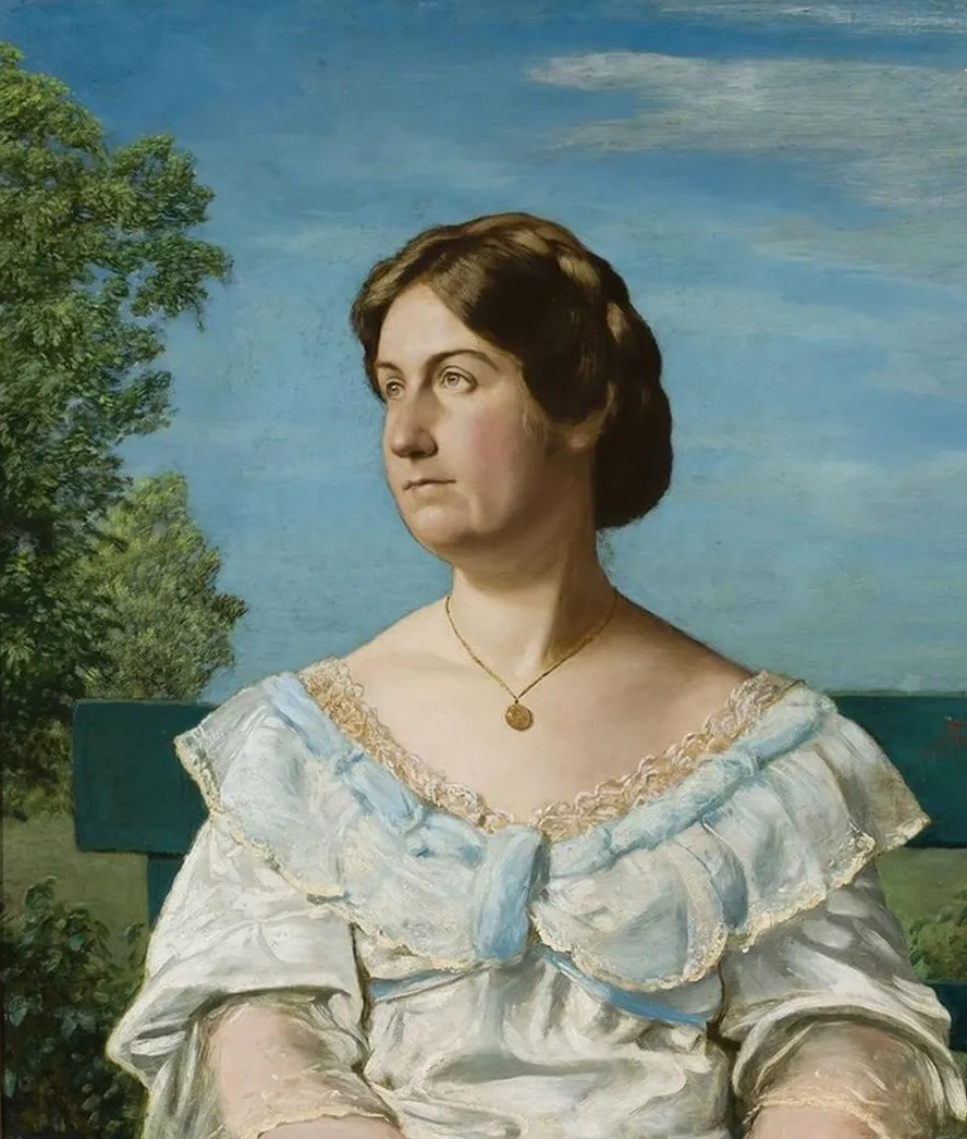 Portrait of Ella Blaue, Artist's Adopted Daughter