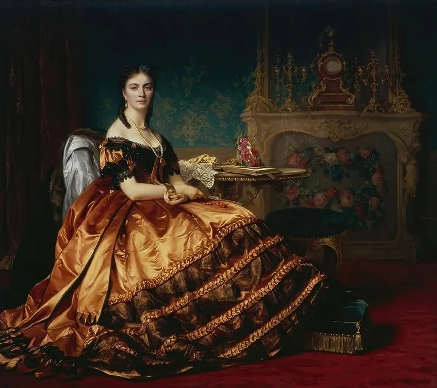 Portrait of Emilia W Odkowska