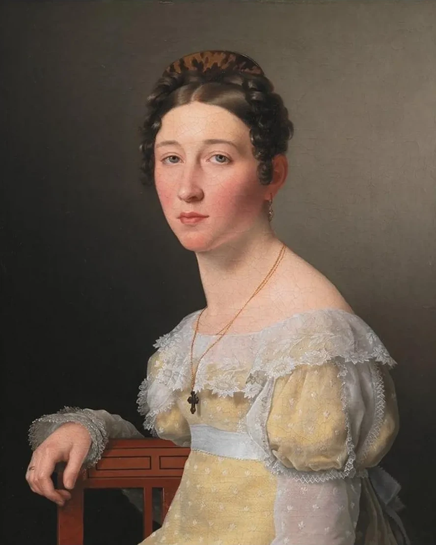 Portrait of Emilie Henriette Massmann, Betrothed of Frederik Wilhelm Caspar von Benzon