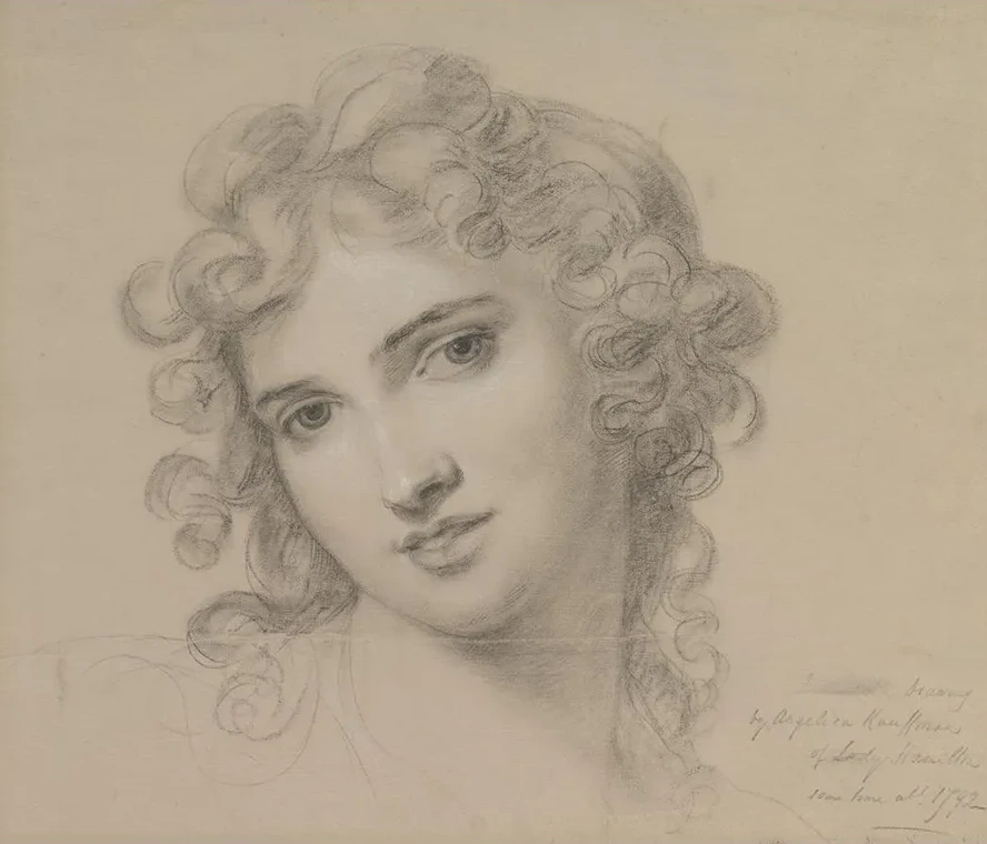 Portrait of Emma Hamilton