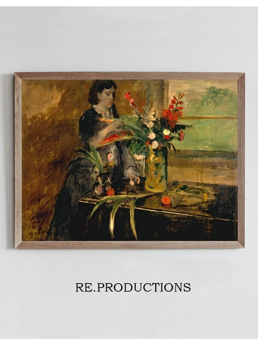 Portrait of Estelle Musson Degas