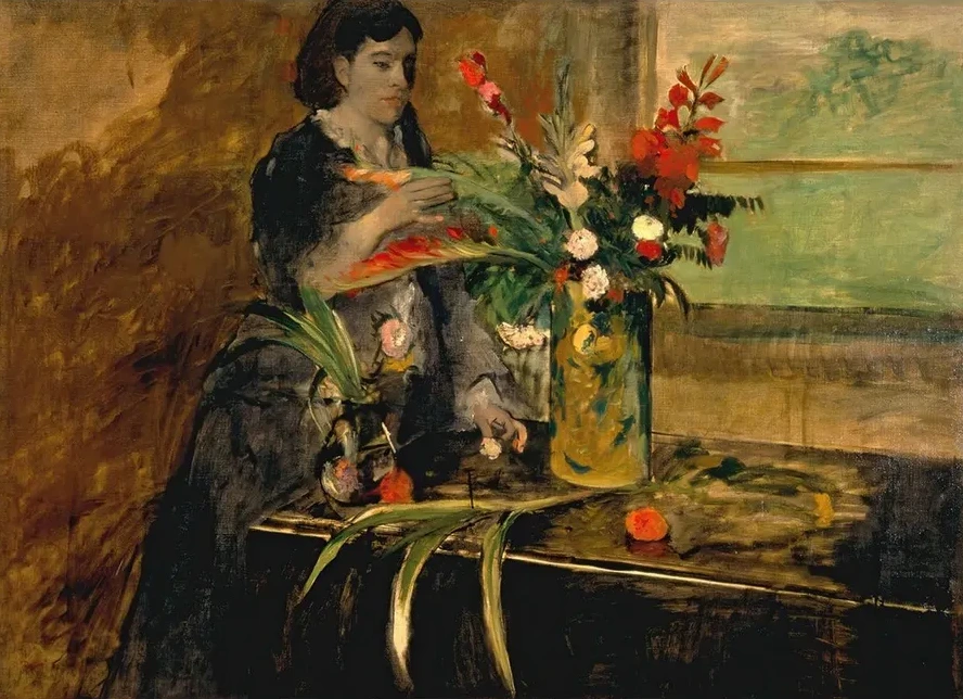 Portrait of Estelle Musson Degas