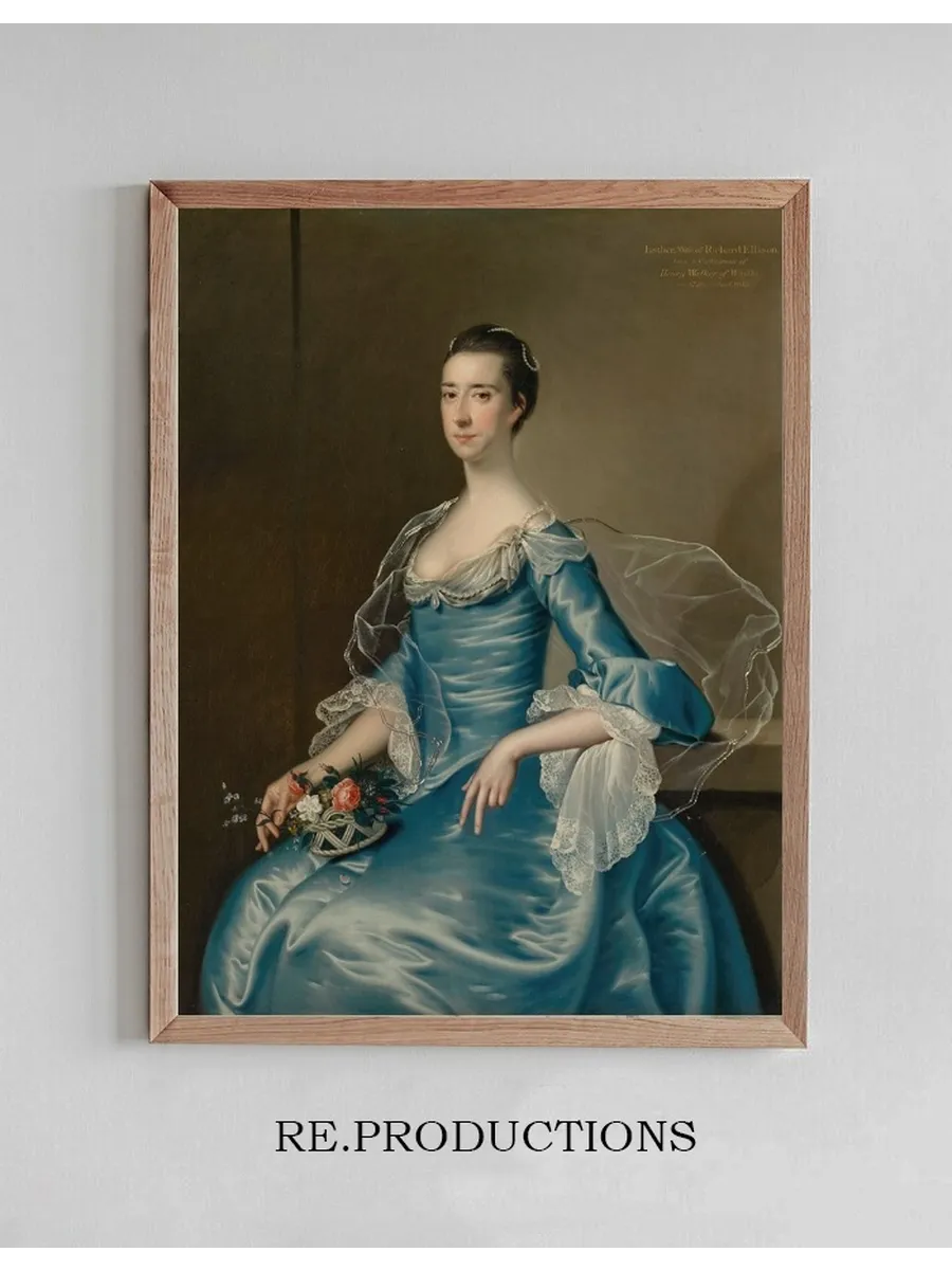 Portrait of Esther Ellison, n e Walker (1726 - 1813)