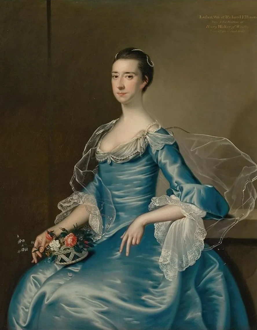 Portrait of Esther Ellison, n e Walker (1726 - 1813)