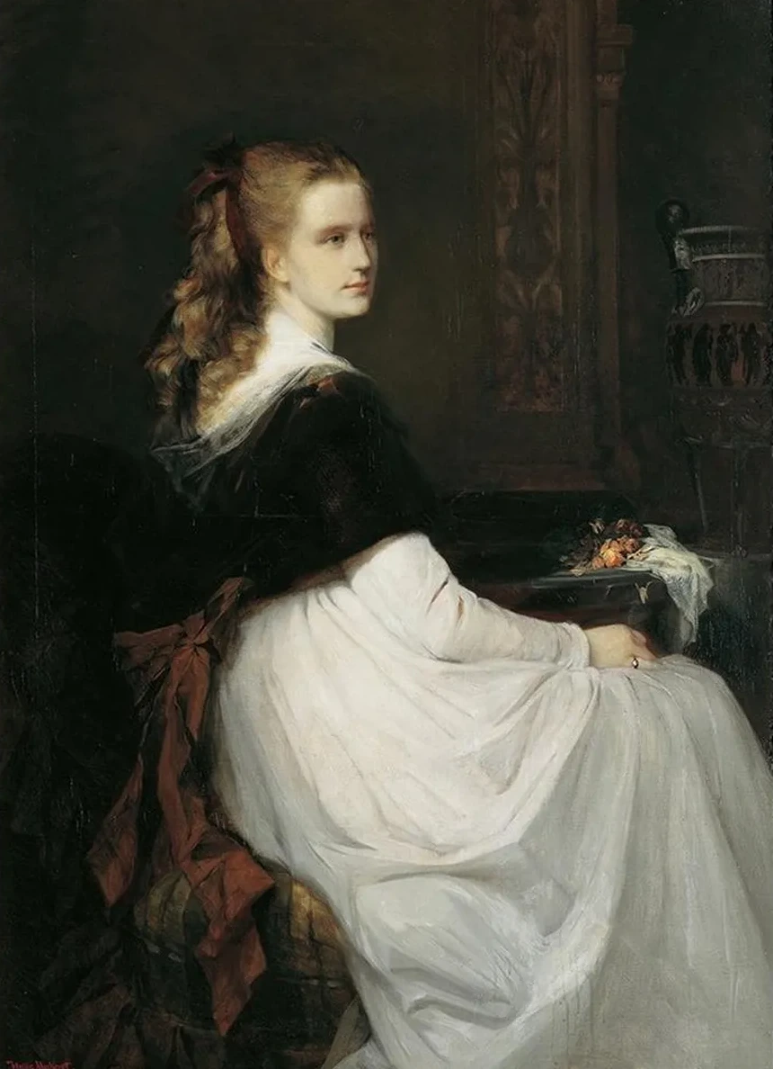 Portrait of Eugenie Scheuffelen