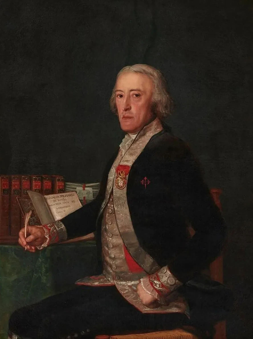 Portrait of F lix Col n de Larri tegui
