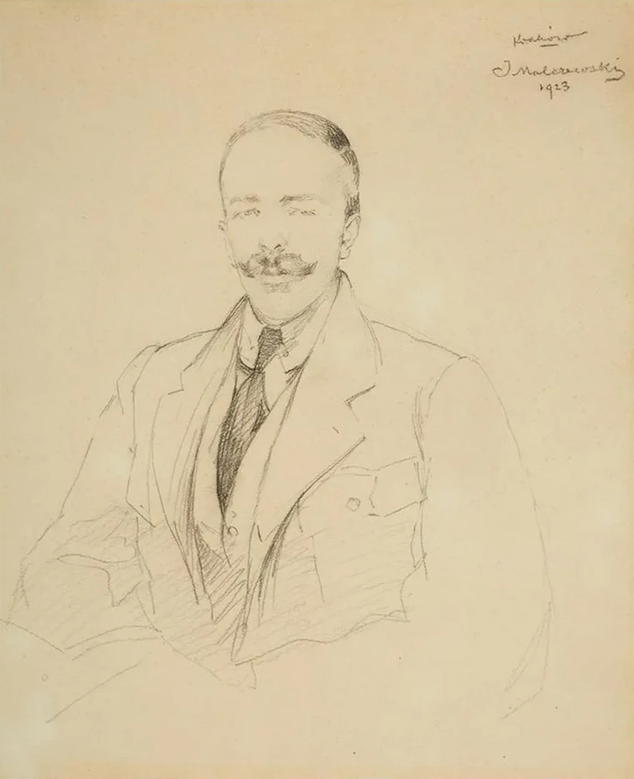 Portrait of Feliks Konopka (1888 1982)
