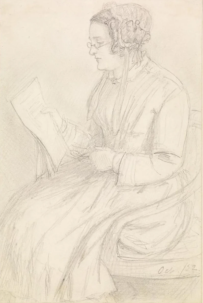 Portrait of Frances Rossetti, the Artist's Mother