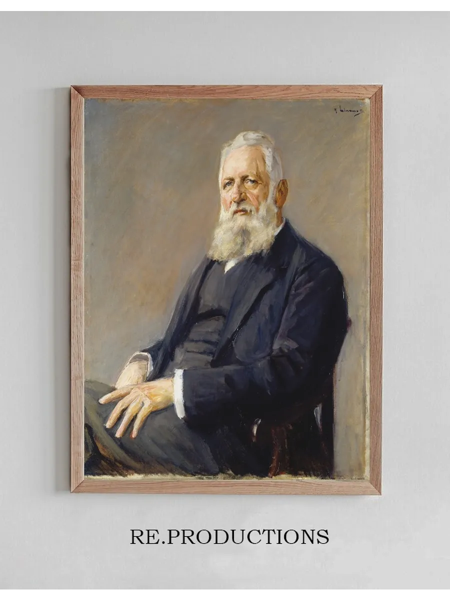 Portrait of Franz Adickes, Mayor of Frankfurt