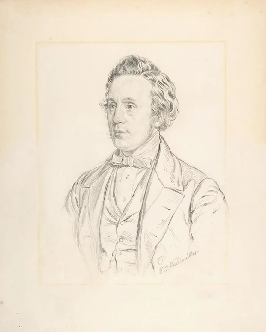 Portrait of Franz Jauner (Vienna 1832 - 1900 Vienna), Theater Director and Actor in Vienna