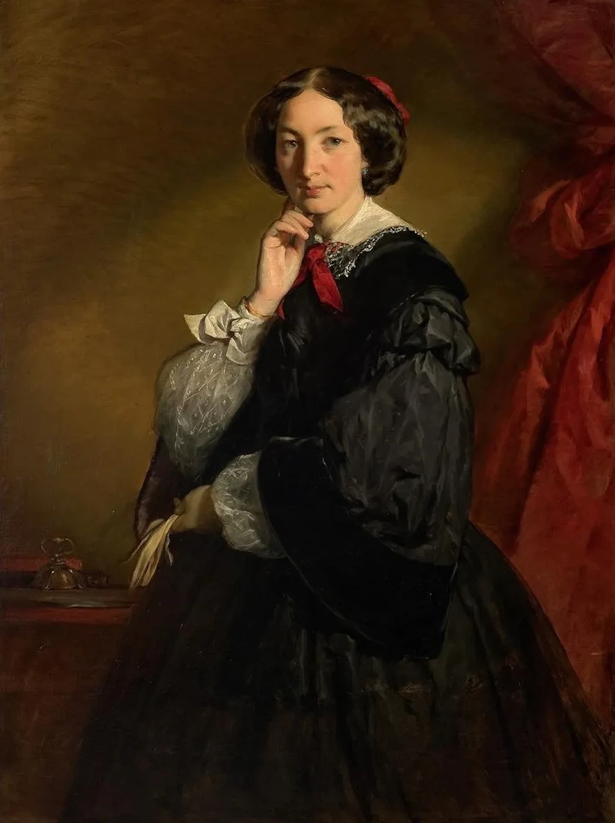 Portrait of Frau Oelzelt von Newien