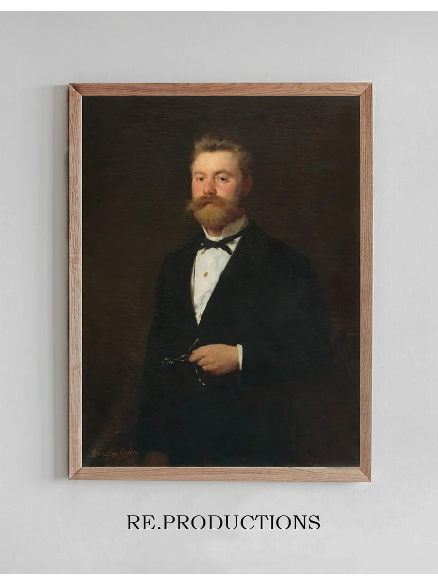 Portrait of Gejza Benc r