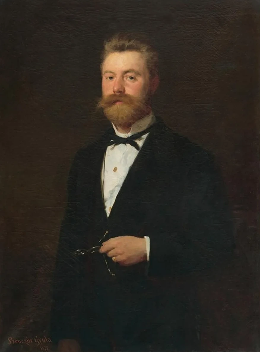 Portrait of Gejza Benc r