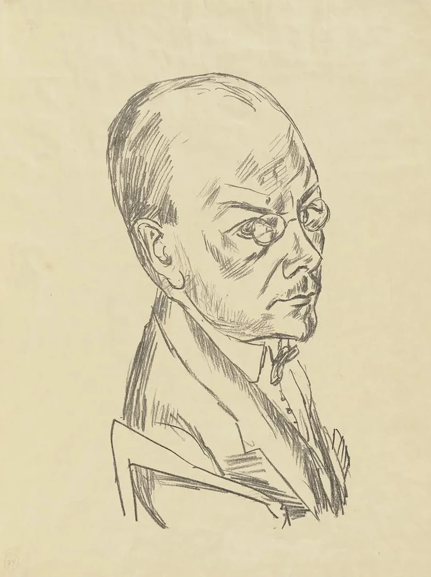 Portrait of Georg Swarzenski