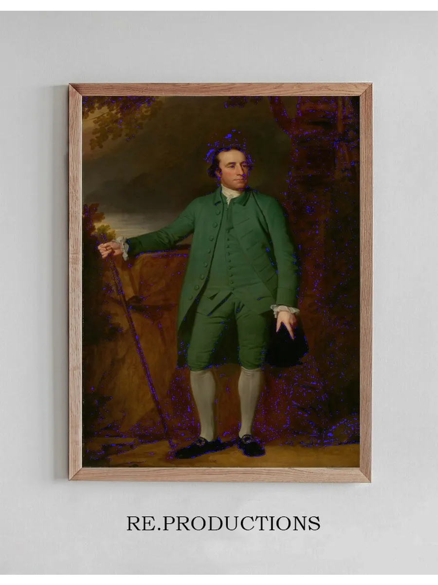 Portrait of George Morewood (1720 - 1792) of Alfreton Park, Derbyshire
