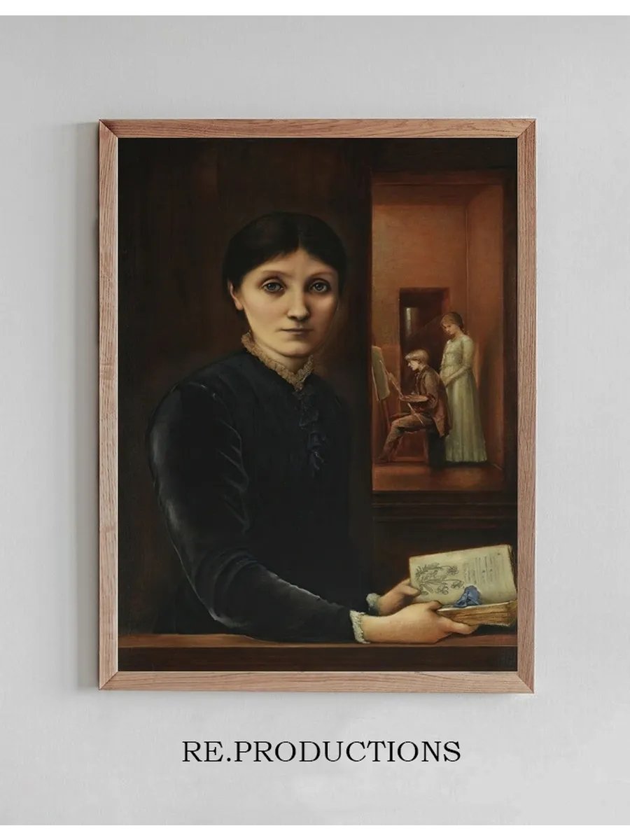 Portrait of Georgiana Burne - Jones