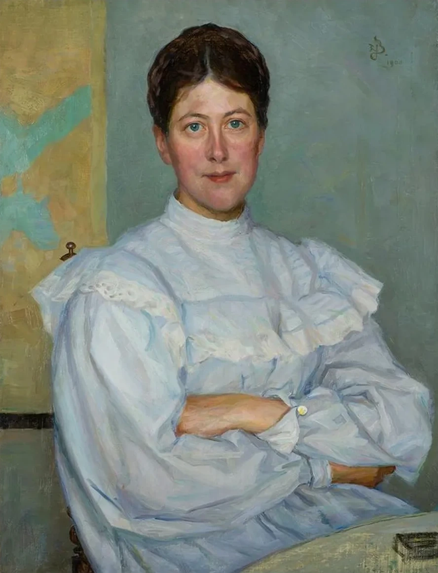 Portrait of Gerda Bergh, The Artist's Second Wife