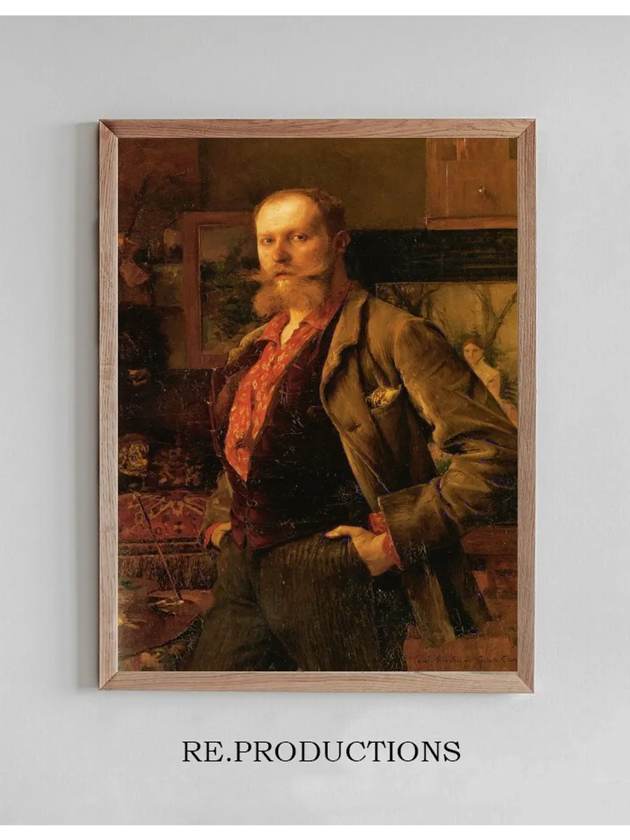 Portrait of Gustave Courtois
