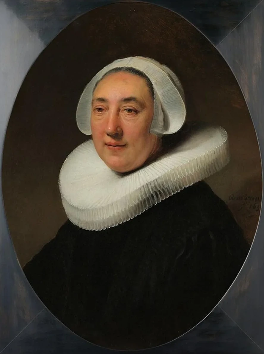 Portrait of Haesje Jacobsdr van Cleyburg