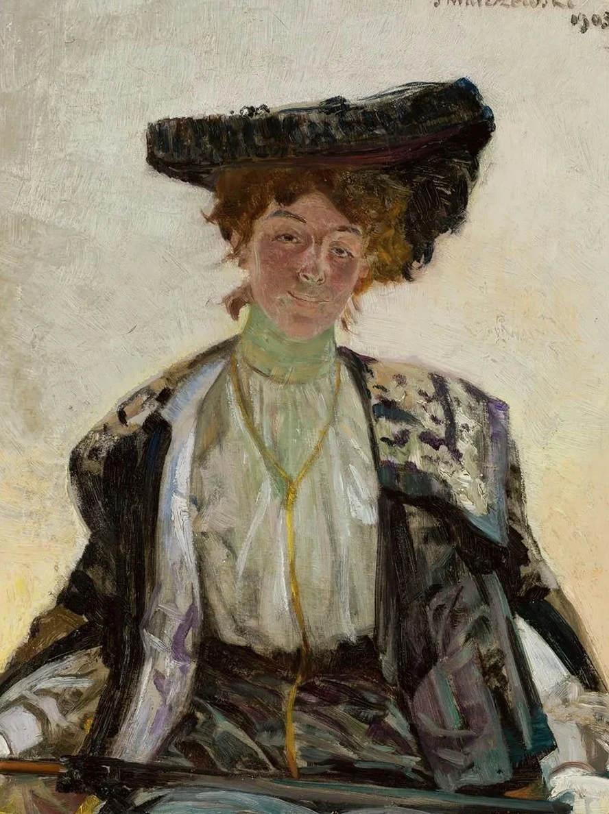 Portrait of Helena Sulima, Actress
