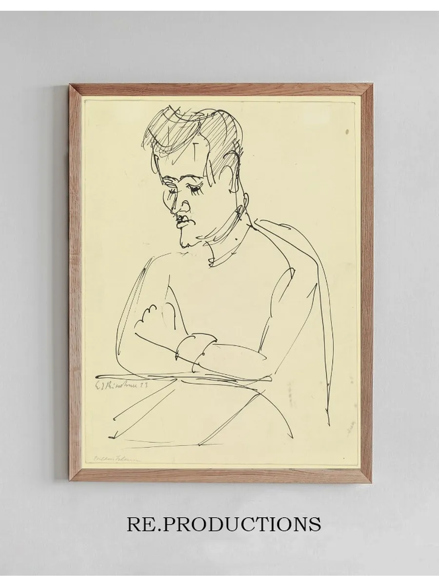 Portrait of Hermann Scherer