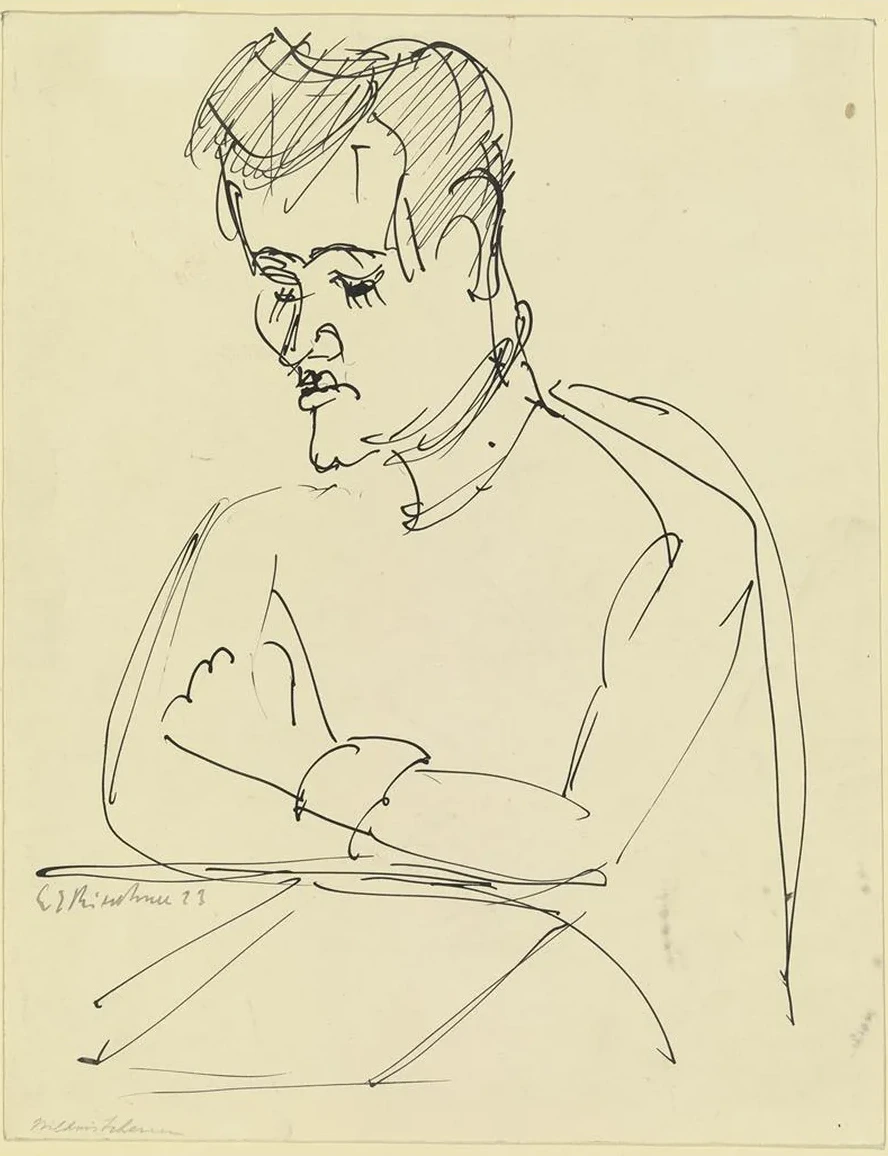 Portrait of Hermann Scherer