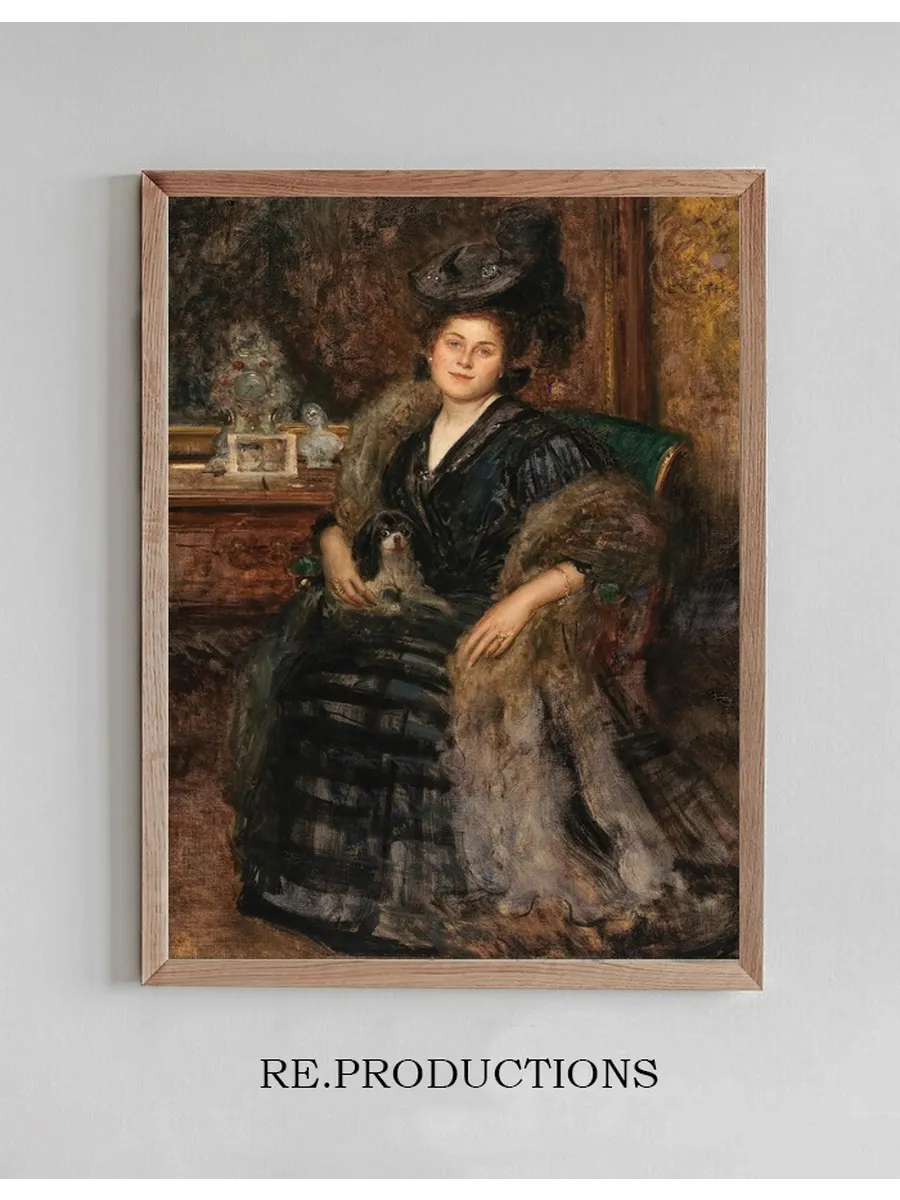 Portrait of His Wife Berta (The Visit)