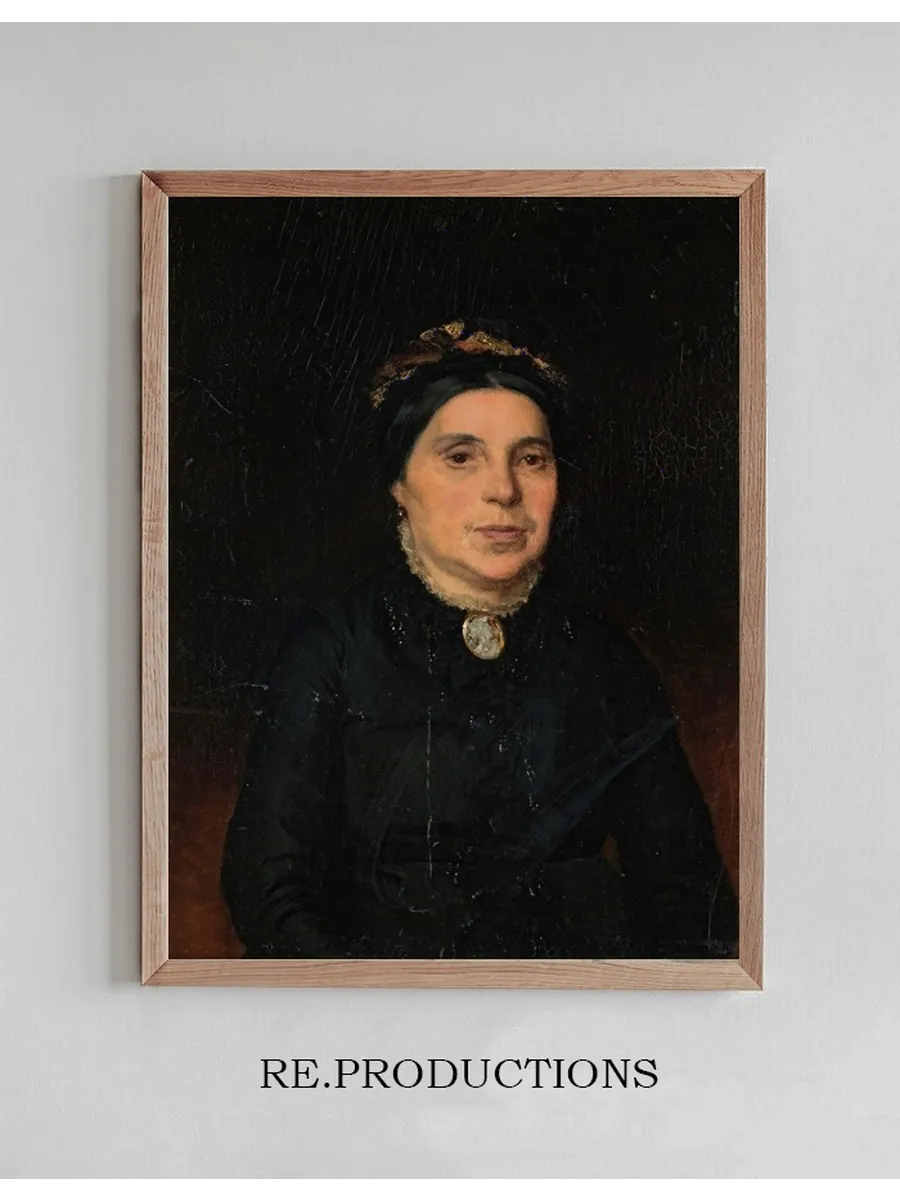 Portrait of Ignaz Deutsch's Wife