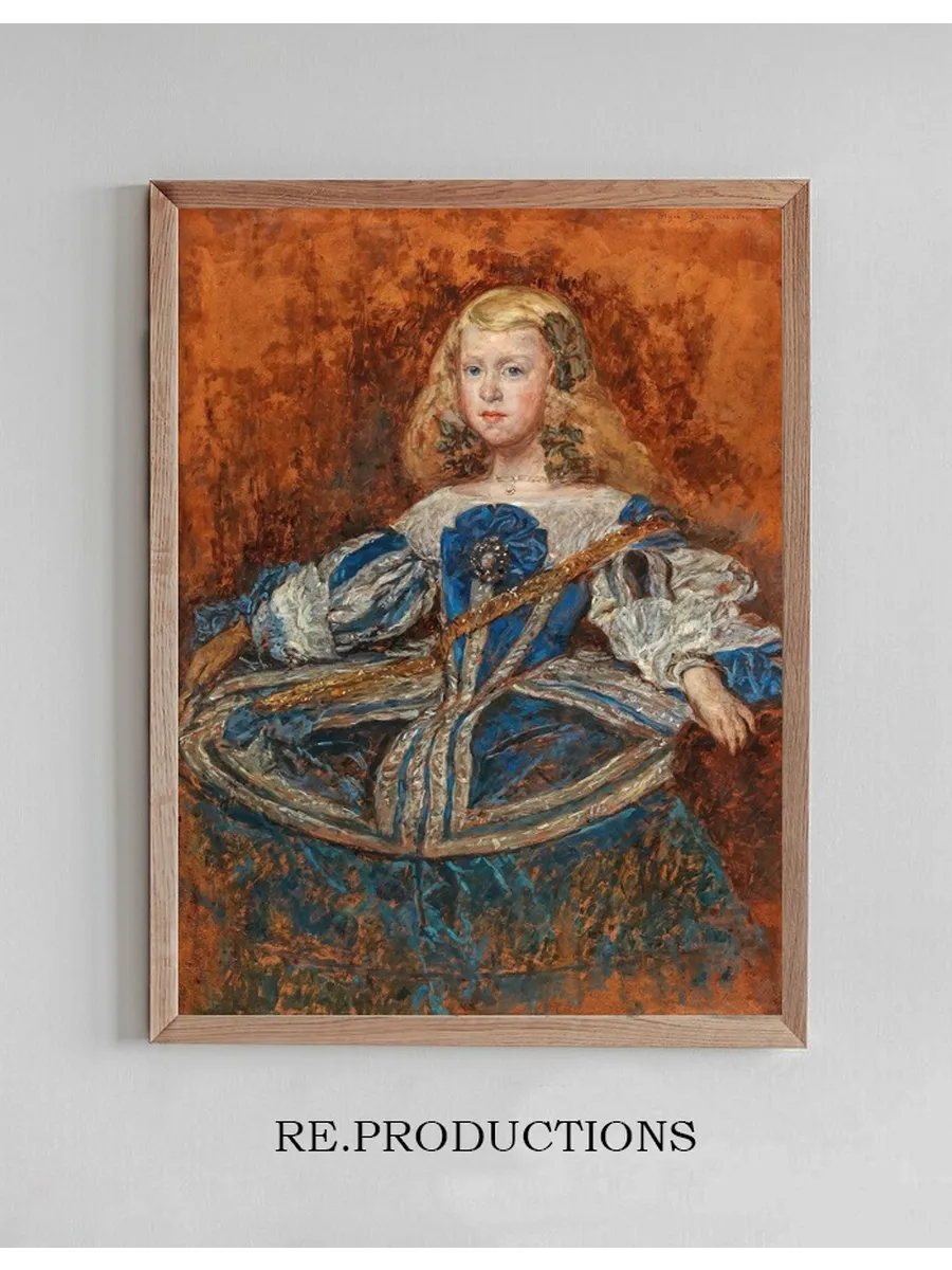 Portrait of Infantin Margarita After Diego Velazquez