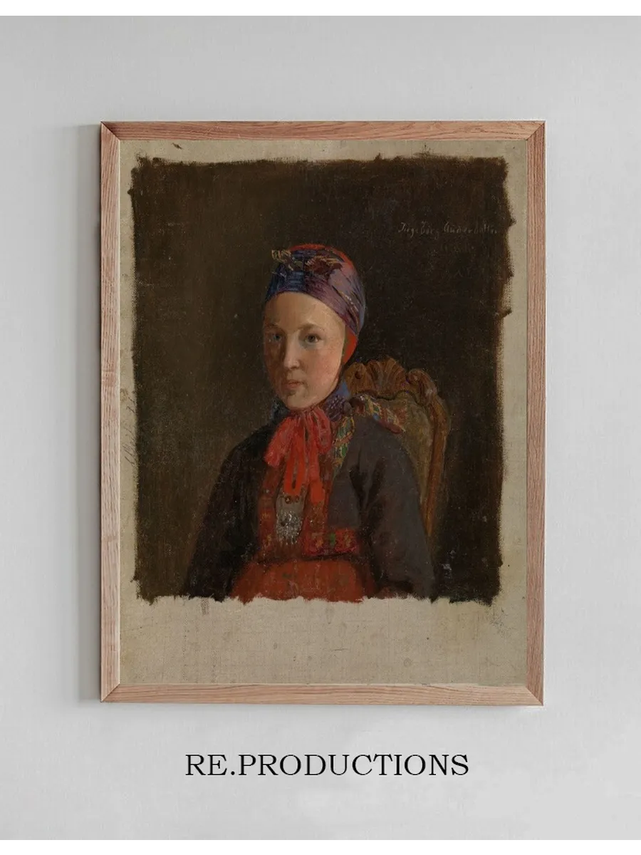 Portrait of Ingeborg Anderdatter Gulsvig