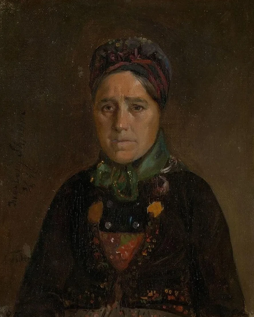 Portrait of Ingeborg Skj Nne from Numedal