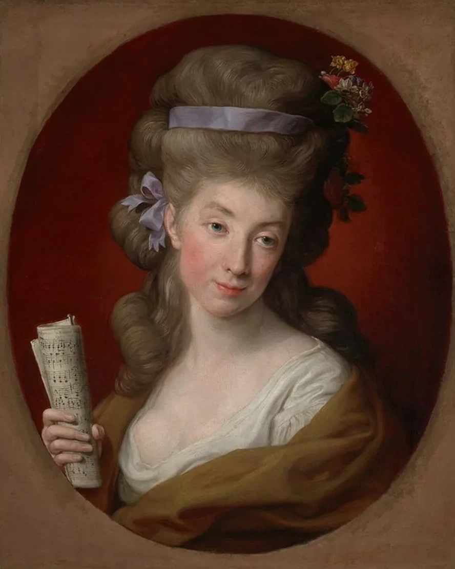 Portrait of Izabela N E Lubomirska, Wife of Ignacy Potocki (1755 1783)