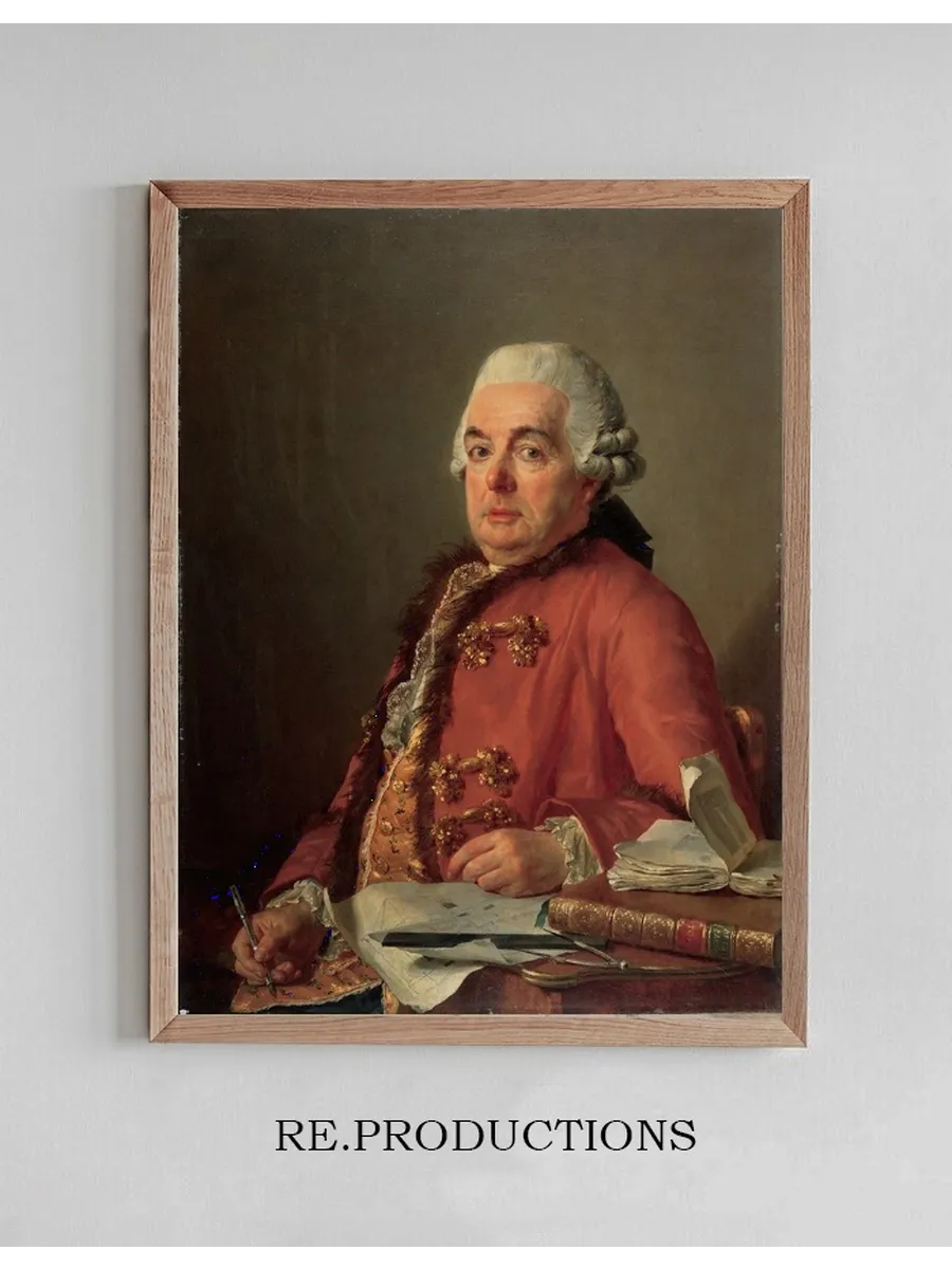 Portrait of Jacques - Fran Ois Desmaisons