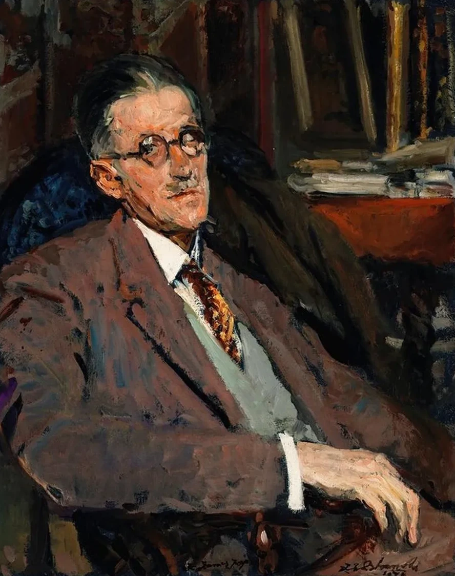 Portrait of James Joyce (1882 - 1941), Author
