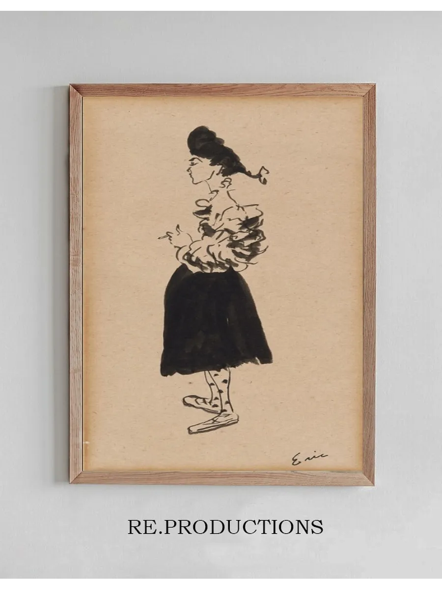 Portrait of Janet Braguin in the Style of Carlerickson