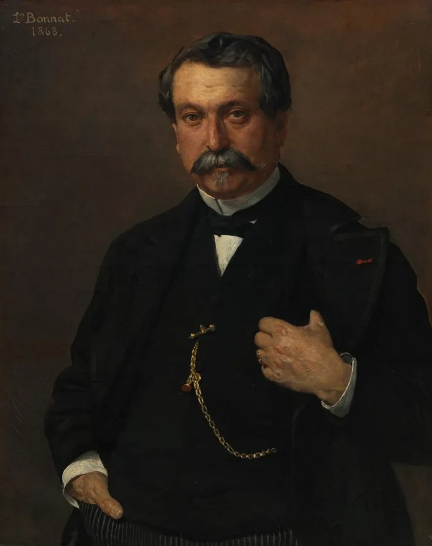 Portrait of Jean L glise, Merchant, Mayor of Saint - Martin - de - Seignanx